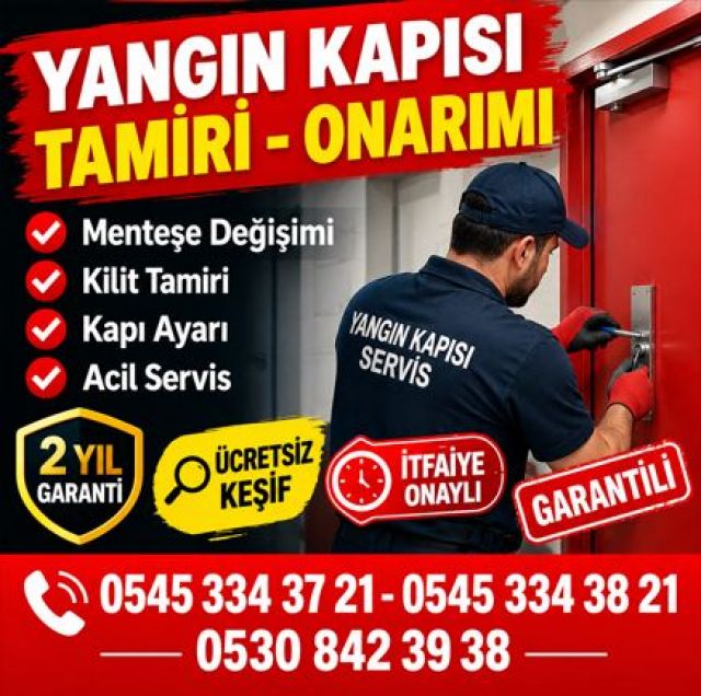 İstanbul Yangın Kapısı | Satış, Montaj ve Uygun Fiyatlı Çözümler